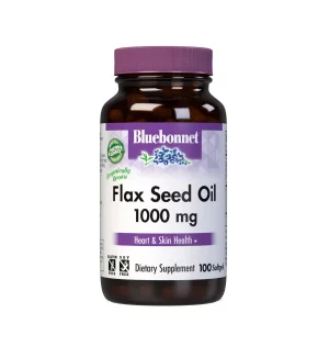 Bluebonnet flaxseed oil capsules