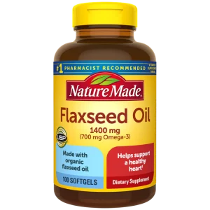 Naturemade flaxseed capsules