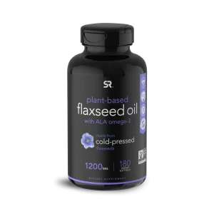 Sports research flaxseed oil capsules